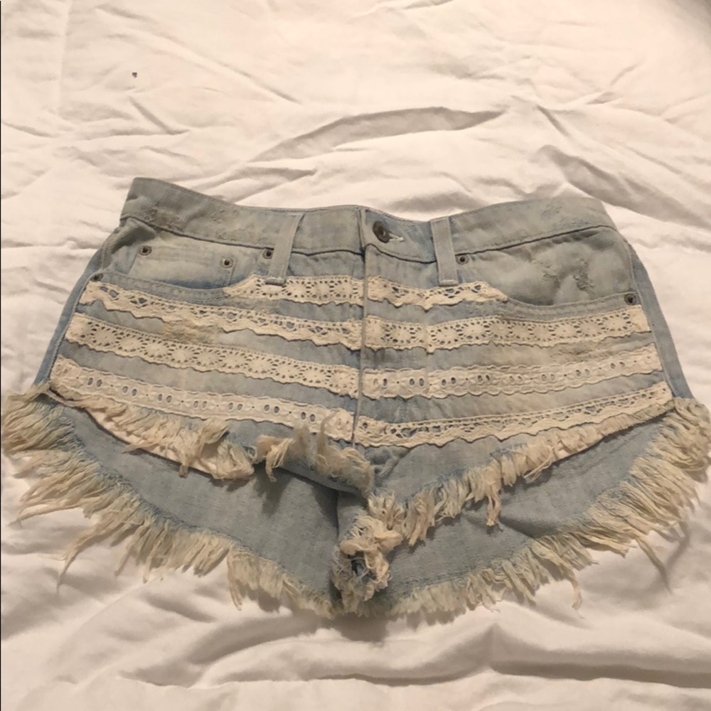 Carmar denim shorts